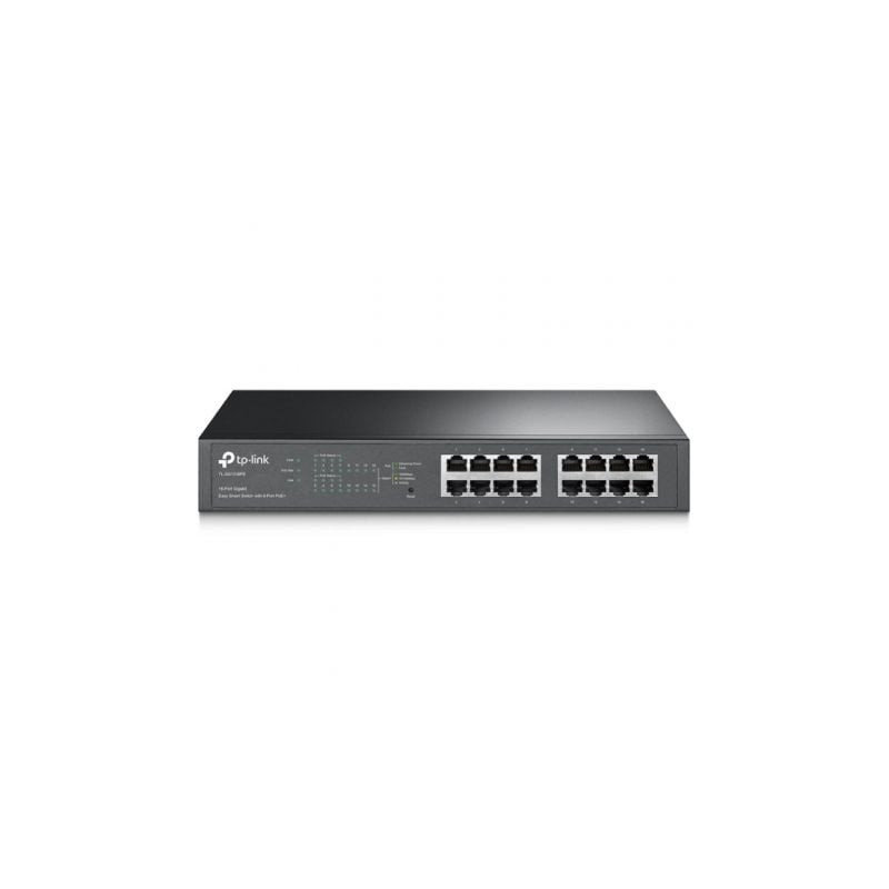 Switch tp-link tl-sg1016pe/ 16 puertos/ rj45 10/100/1000/ poe+