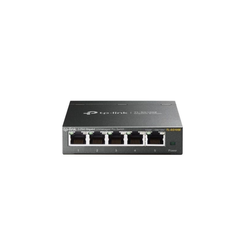 Switch tp-link easy smart tl-sg105e 5 puertos/ rj-45 10/100/1000