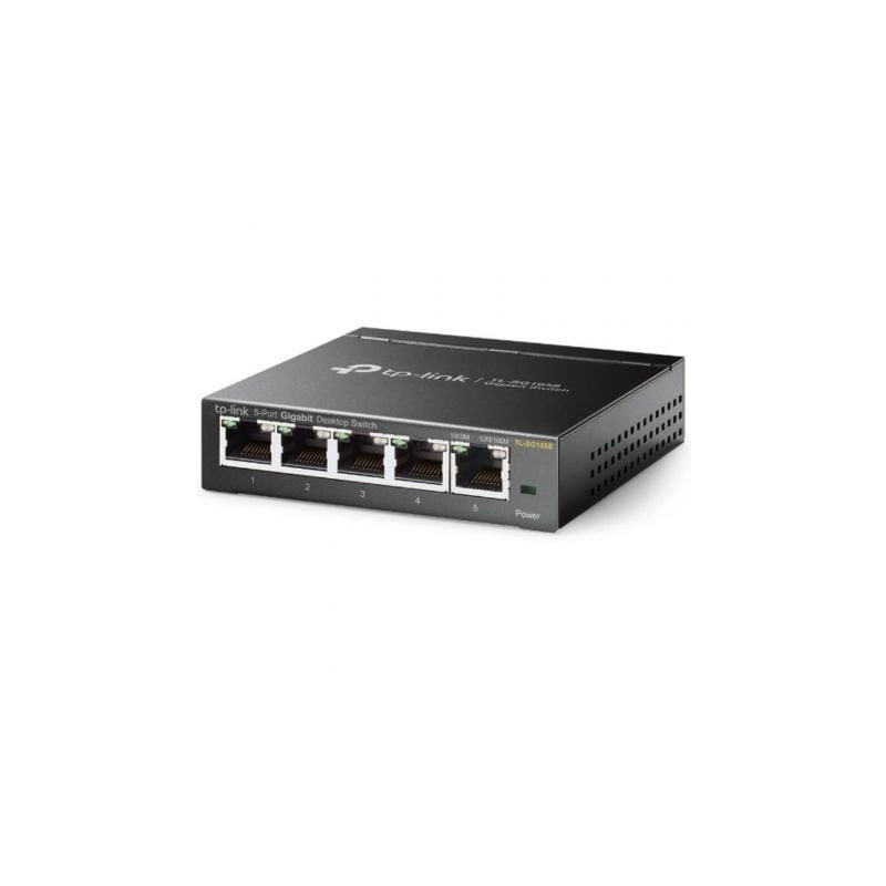 Switch tp-link tl-sg105s 5 puertos/ rj-45 10/100/1000