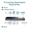 Switch gestionable tp-link gigabit tl-sg1428pe 28 puertos/ rj-45 10/100/1000 poe+/ sfp