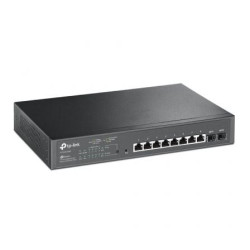 Switch tp-link omada smart gigabit jetstream tl-sg2210mp 10 puertos/ rj-45 10/100/1000 poe/ sfp