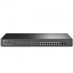 Switch gestionable tp-link omada jetstream tl-sg3210xhp-m2/ wifi 6/ 10 puertos/ rj-45 10/100/1000/ poe+/ sfp+ 10ge