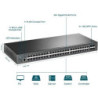 Switch gestionable tp-link omada jetstream tl-sg3452x 52 puertos/ rj-45 10/100/1000/ sfp+ 10gbe