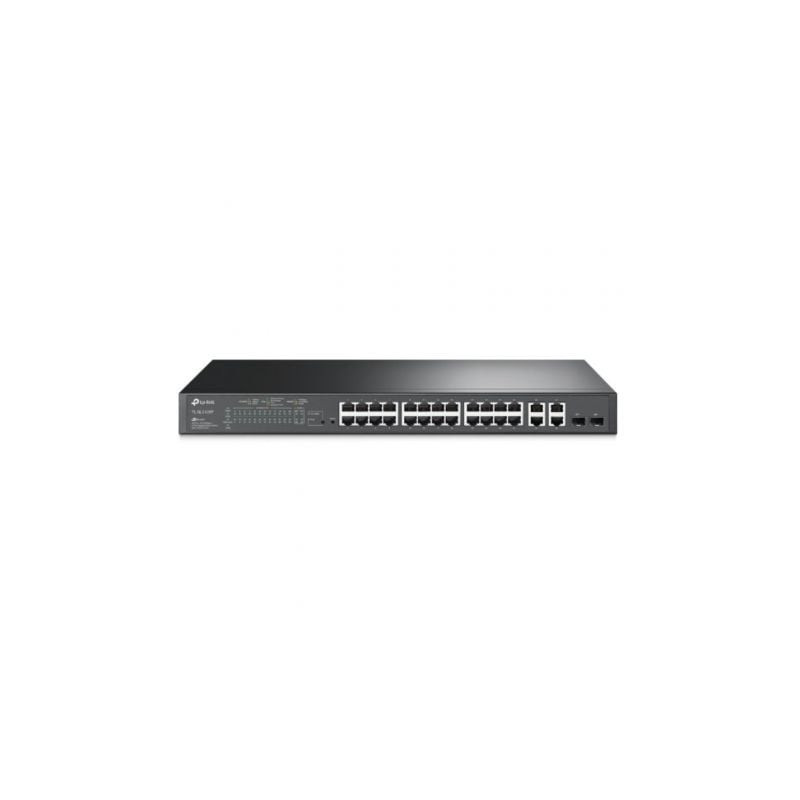 Switch tp-link omada tl-sl2428p 28 puertos/ rj-45 10/100 poe/ sfp