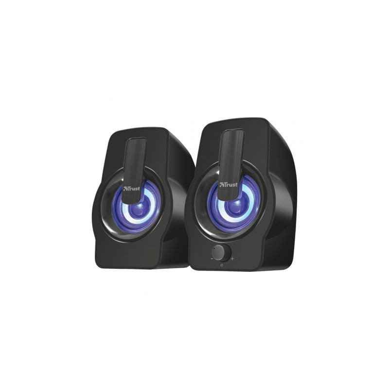 Altavoces trust gemi rgb/ 12w/ 2.0