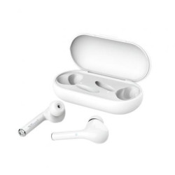 Auriculares bluetooth trust nika touch con estuche de carga/ autonomía 6h/ blancos