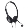 Auriculares trust chat headset 24659/ con micrófono/ jack 3.5/ negros