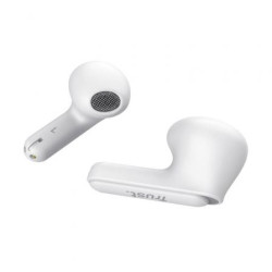 Auriculares bluetooth trust yavi enc con estuche de carga/ blancos