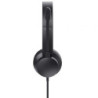 Auriculares trust hs-201 usb/ con micrófono/ usb/ negros