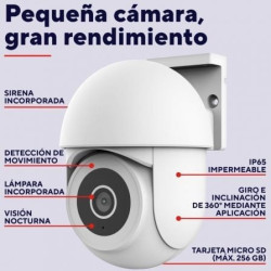 Cámara de videovigilancia trust ipcam-3900/ visión nocturna/ control desde app