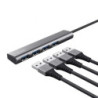 Hub usb tipo-c trust halyx/ 4xusb