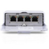 Switch ubiquiti nanoswitch n-sw/ 4 puertos rj45 10/100/1000 poe