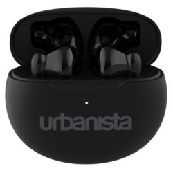 Auriculares bluetooth urbanista austin con estuche de carga/ autonomía 5h/ negros