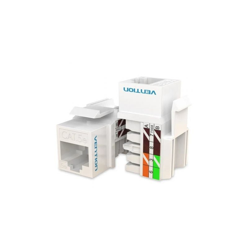 Conector rj45 90º vention ipaw0/ cat.5e utp