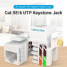 Conector rj45 vention ipfw0 cat.6 utp