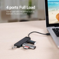 Hub usb 2.0 vention chmbf/ 4xusb/ 1m