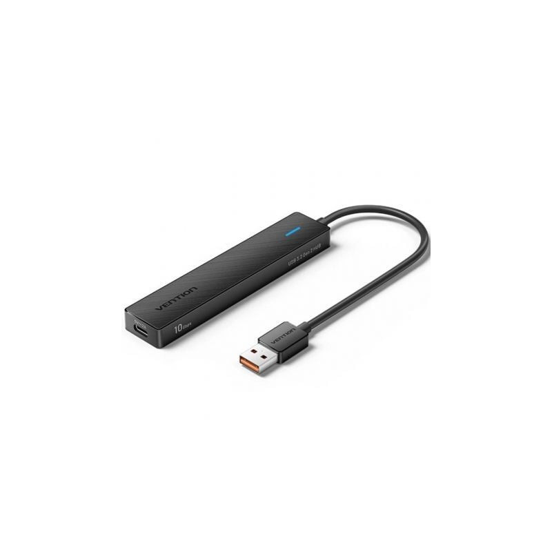 Hub usb 3.2 vention chsbb/ 2xusb tipo-c 3.2/ 2xusb 3.2/ 1xusb tipo-c/ 15cm