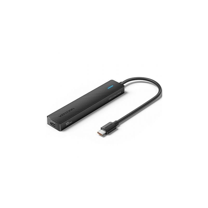 Hub usb tipo-c 3.2 vention chybb/ 2xusb tipo-c 3.2/ 2xusb 3.2/ 1xusb tipo-c/ 15cm