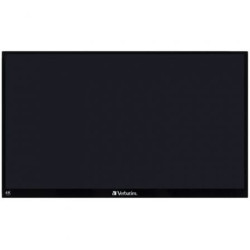 Monitor portátil táctil verbatim pmt-15-4k 15.6'/ 4k/ negro