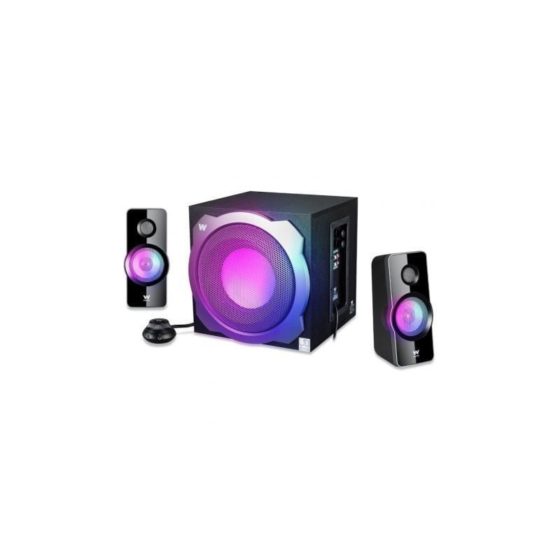 Altavoces woxter big bass 260 rgb/ 150w/ 2.1