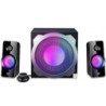 Altavoces woxter big bass 260 rgb/ 150w/ 2.1