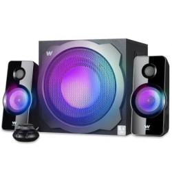 Altavoces woxter big bass 260 rgb/ 150w/ 2.1