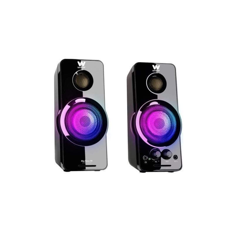 Altavoces woxter big bass 95 rgb/ 20w/ 2.0