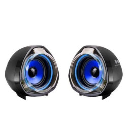 Altavoces woxter big bass 70/ 15w/ 2.0/ azules