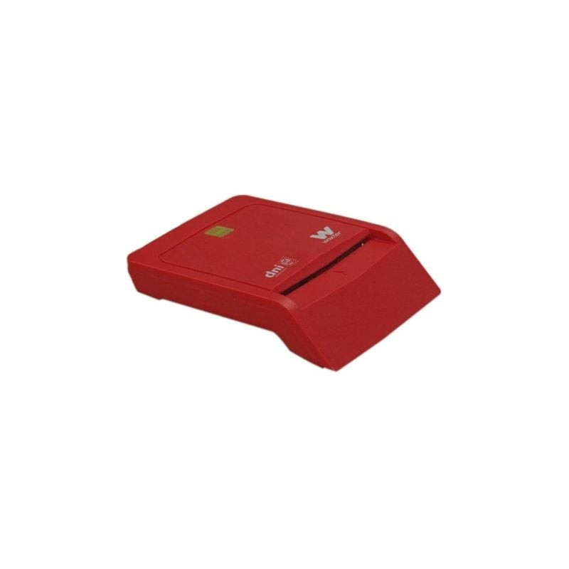 Lector de dni woxter pe26-145/ rojo