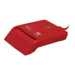 Lector de dni woxter pe26-145/ rojo