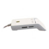 Lector de dni y tarjetas woxter pe26-147/ blanco/ usb 2.0