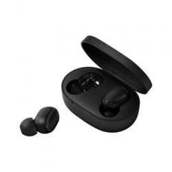 Auriculares bluetooth xiaomi mi true wireless earbuds basic 2 con estuche de carga/ autonomía 4h/ negros