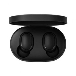 Auriculares bluetooth xiaomi mi true wireless earbuds basic 2 con estuche de carga/ autonomía 4h/ negros