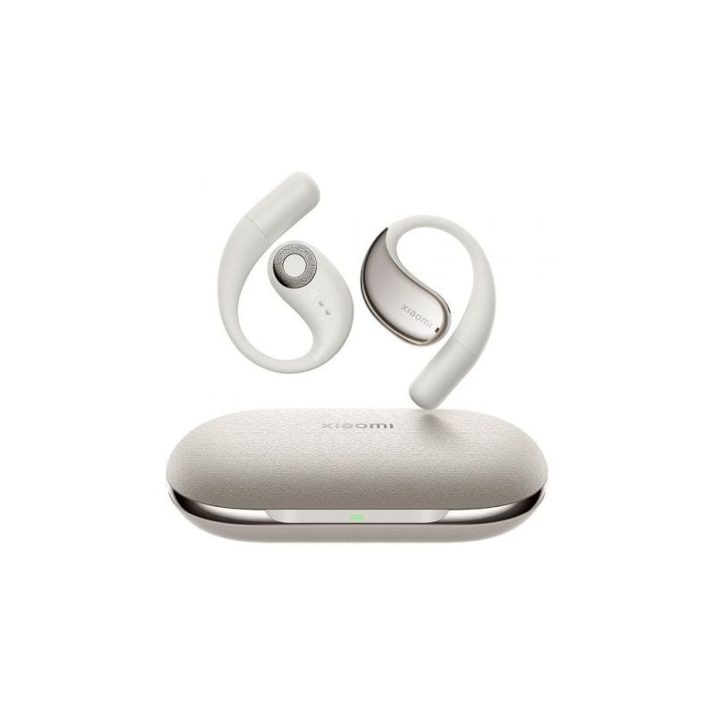 Auriculares bluetooth xiaomi openwear stereo con estuche de carga/ autonomía 7h/ beige