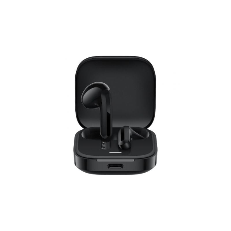 Auriculares bluetooth xiaomi redmi buds 6 active con estuche de carga/ autonomía 6h/ negros